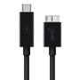 B2C008-1M-BLK - Belkin 1M 3.1 USB-C TO MICRO-B CABLE