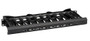 ECMH1US - Black Box HORIZONTAL IT RACKMOUNT CABLE MANAGER - 1U, 19", SINGLE-SIDED, BLACK, GSA, TAA