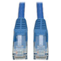 N201-100-BL - Tripp Lite 100FT CAT6 GIGABIT SNAGLESS MOLDED PATCH CABLE RJ45 M/M BLUE