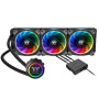 CL-W158-PL12SW-A - Thermaltake WORLDS FIRST 16.8 MILLION COLOR LIQUID COOLER WITH RIING PLUS RGB FANS AND LED W