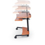 90459 - UP-RITE WORKSTATION - MOBILE ADJUSTABLE SIT AND STAND DESK