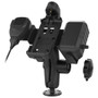 RAM-138-S-SNM3PL-V7B1U - RAM Mounts UNPKD RAM POWERED KEYED LOCKING CRADLE AND PIN-LOCK MOUNT FOR SONIM XP5 PLUS