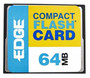 PE179441 - Edge 64MB EDGE PREMIUM COMPACT FLASH CARD (CF