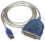 22429 - C2G 6FT USB TO DB25 SERIAL RS232 ADAPTER CABLE-QUICKLY CONVERT YOUR DB25 SERIAL