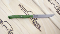 Custom Exodus 3 - Green / Black G10 Swirl - Topo Sheath