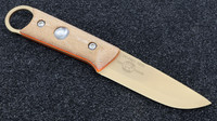 Custom FC-PKO - FDE PVD Coated - Natural Micarta