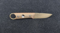 Custom FC-PKO - FDE PVD Coated - Natural Micarta