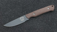 Custom Small Game - Sniper Grey Cerakote - Brown Micarta