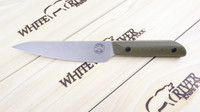 Custom Liong Mah Utility Knife - Olive Drab G10