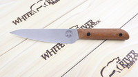 Custom Liong Mah Utility Knife - Natural Micarta