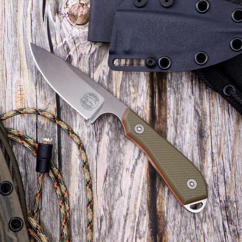 Custom Jason Fry Utility Hunter - Brown Micarta