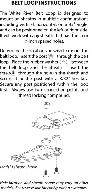 Belt Loop Kit Belt Loop Kit
