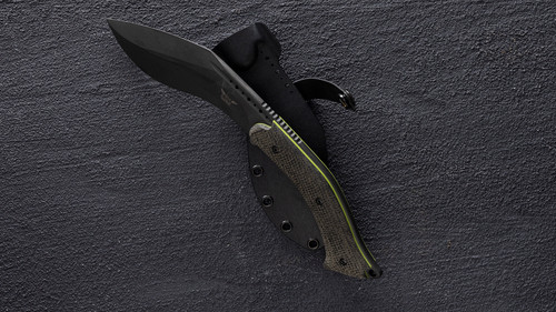 Custom PDK - Black Burlap / Neon Green Liners Custom PDK - Black Burlap / Neon Green Liners