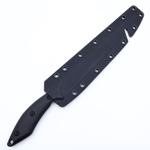 8" Pro Fillet - Black G10 with Kydex Sheath