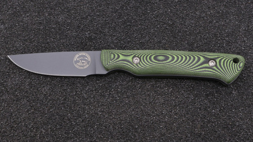 Custom Small Game - Sniper Grey Cerakote - Black / Green G10