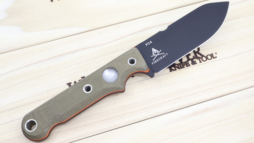 Custom FC4 - Black Cerakote - OD Micarta Handle