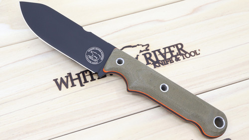 Custom FC4 - Black Cerakote - OD Micarta Handle