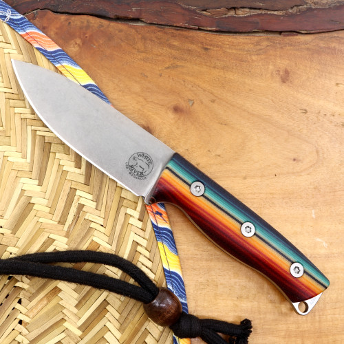 Custom Ursus Cub - Mexican Blanket Micarta