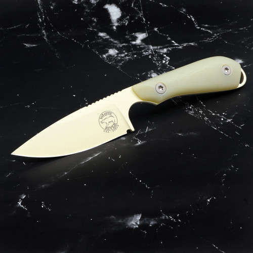 Custom M1 Caper - White Gold PVD - Jade G10
