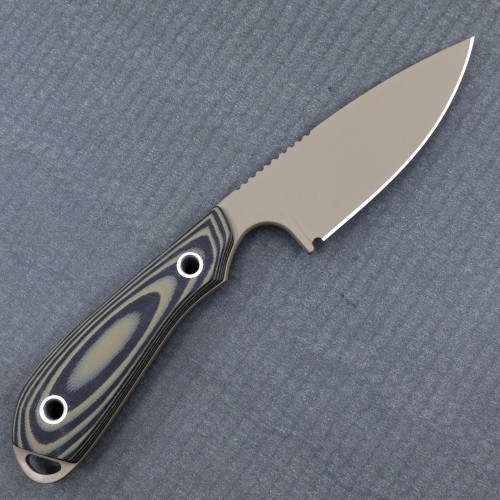 Custom M1 Caper - S90V - FDE PVD Coated - Black & O.D. Green G10