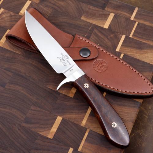 Custom Sendero Classic - Desert Ironwood Burl - Mosaic Pins #1919