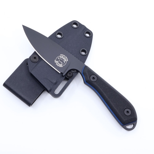 M1 Black Cerakote Black G10 Blue Liner