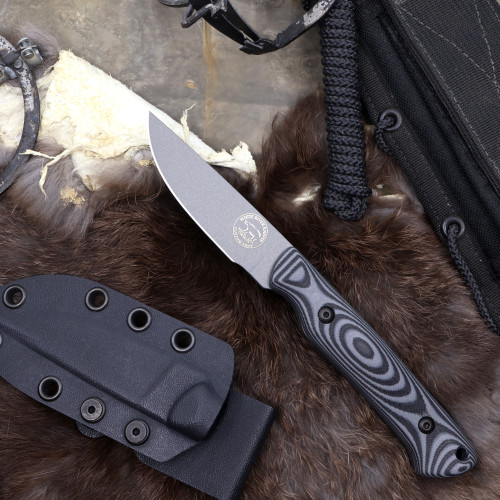 Custom Small Game -  Grey Cerakote - Black / Grey G10