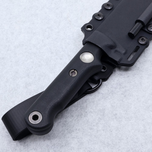 Custom FC5 - Black Cerakote - Blackout Micarta Handle