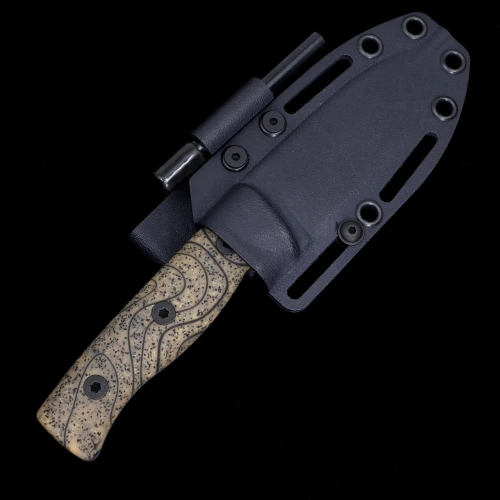 Custom Ursus Cub - Topo GripX Handle - Black PVD Coated - XL