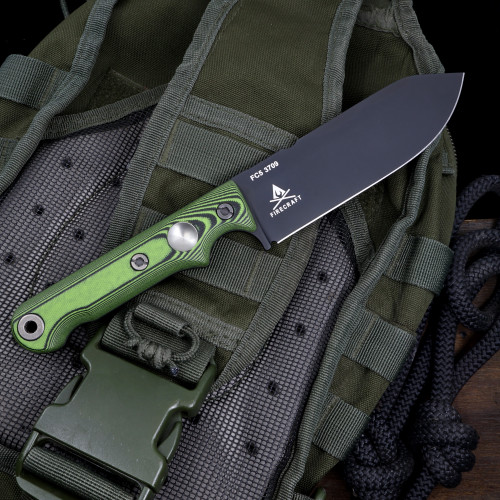 Custom FC5 Black & Green G10