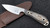 Custom M1 - Black / Tan G10 Burl