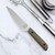 Custom Liong Mah Utility Knife - Olive Drab G10