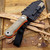 Custom FC5 - Orange Cerakote - OD Micarta / Orange Liner Handle