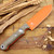 Custom FC5 - Orange Cerakote - OD Micarta / Orange Liner Handle