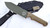 Custom FC5 - OD Cerakote - OD Micarta / Orange Liner Handle