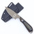 Custom M1 Caper - S90V - FDE PVD Coated - Camo Micarta