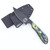 Custom M1 Caper - S90V - Black DLC Coated - Burled G10 / Carbon Fiber
