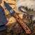 Custom Small Game -  Black Cerakote - Black / Orange G10