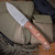 Custom Ursus 45 - Barbed Wire Micarta - S35VN Steel