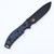 Custom GTI 4.5 - PVD Coated - Blue & Black Marbled Carbon Fiber & G10