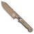 Custom FC5 - Bronze Cerakote - Black, Tan & Green G10 Handle