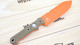 Custom FC5 - Orange Cerakote - OD Micarta / Orange Liner Handle