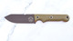 Custom FC4 - Dark Earth Cerakote - OD / Orange Liner Handle