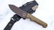 Custom FC4 - Dark Earth Cerakote - OD / Orange Liner Handle