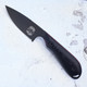 Custom M1 Caper - S90V - Black PVD - Black G10 Red Liner