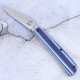 Custom Trailhead Trapper - Blue / White / Brown G10