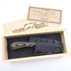 Custom M1 Caper - S90V - Black DLC Coated - Black & Tan G10