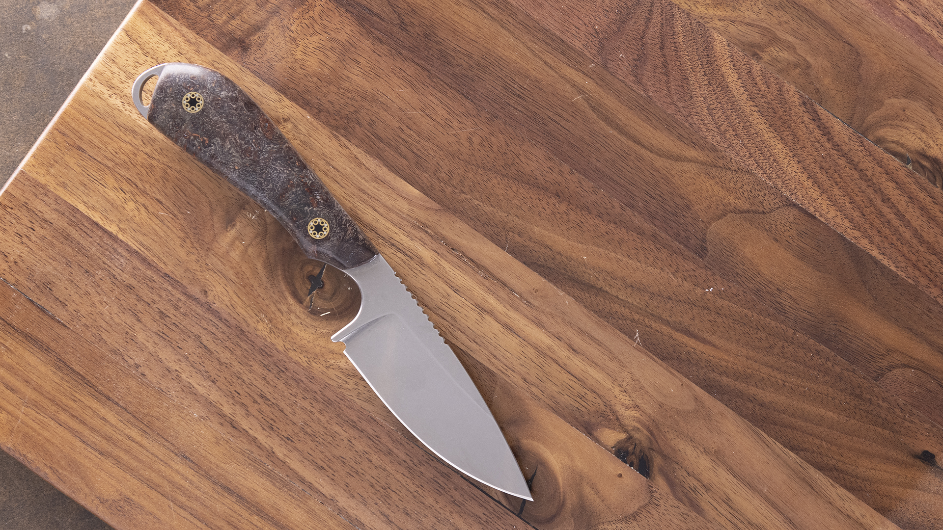 Maple Burl Honeycomb Hybrid Knife Scales – TheBlankSpace