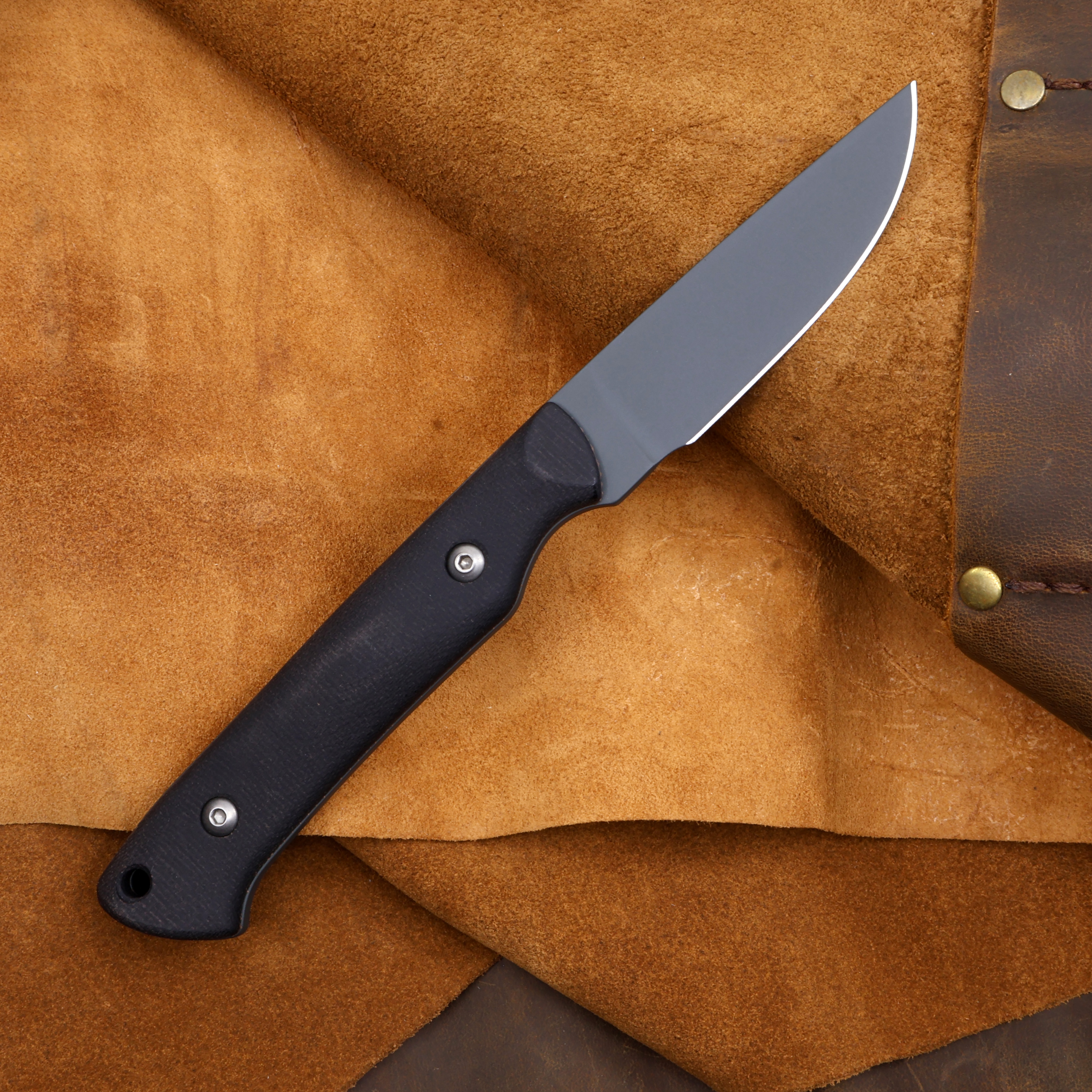 Custom Small Game - Sniper Grey - Black / Green G10