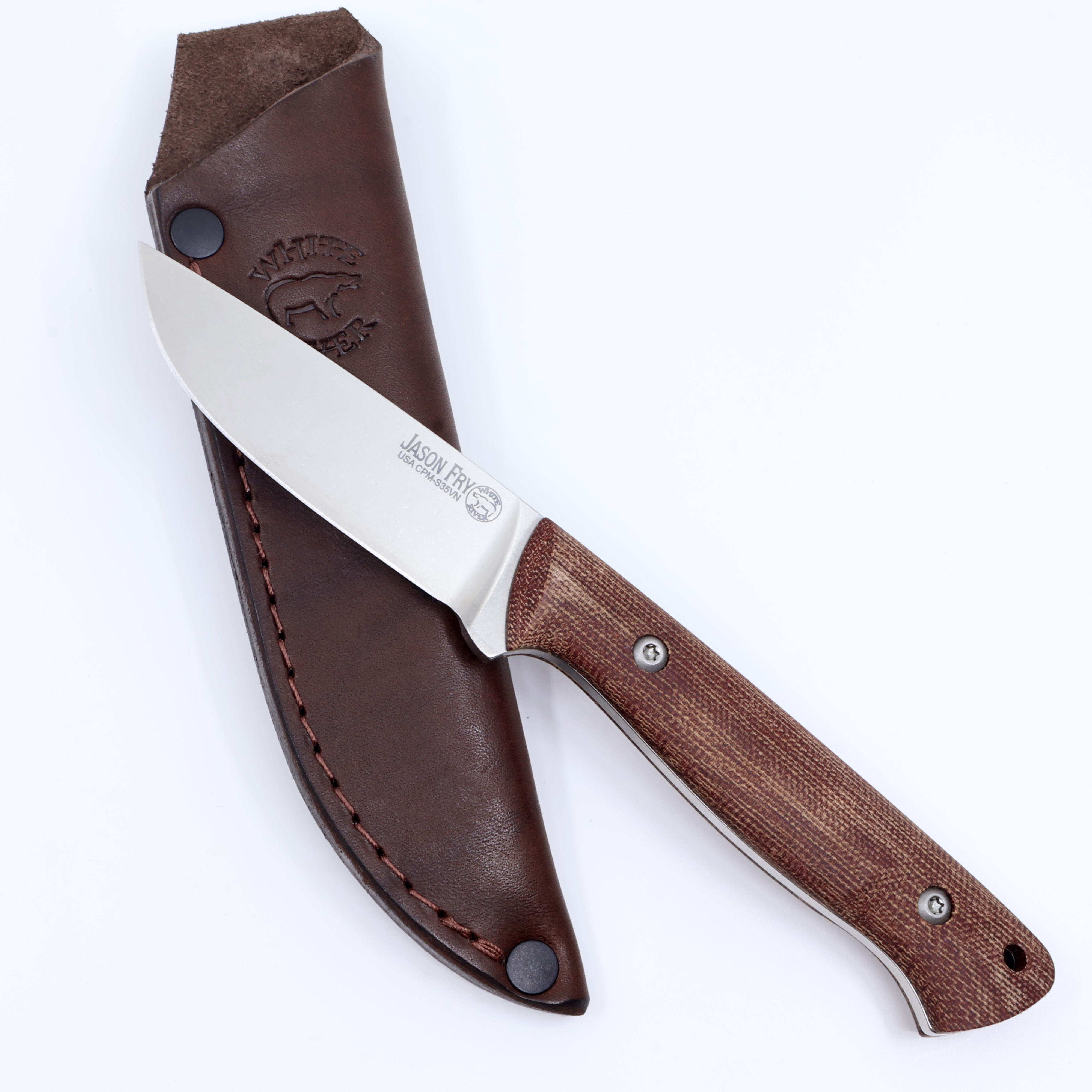 Custom Jason Fry Utility Hunter - Brown Micarta